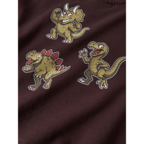 NAME IT Sweatshirt Vildar Chocolate Plum 